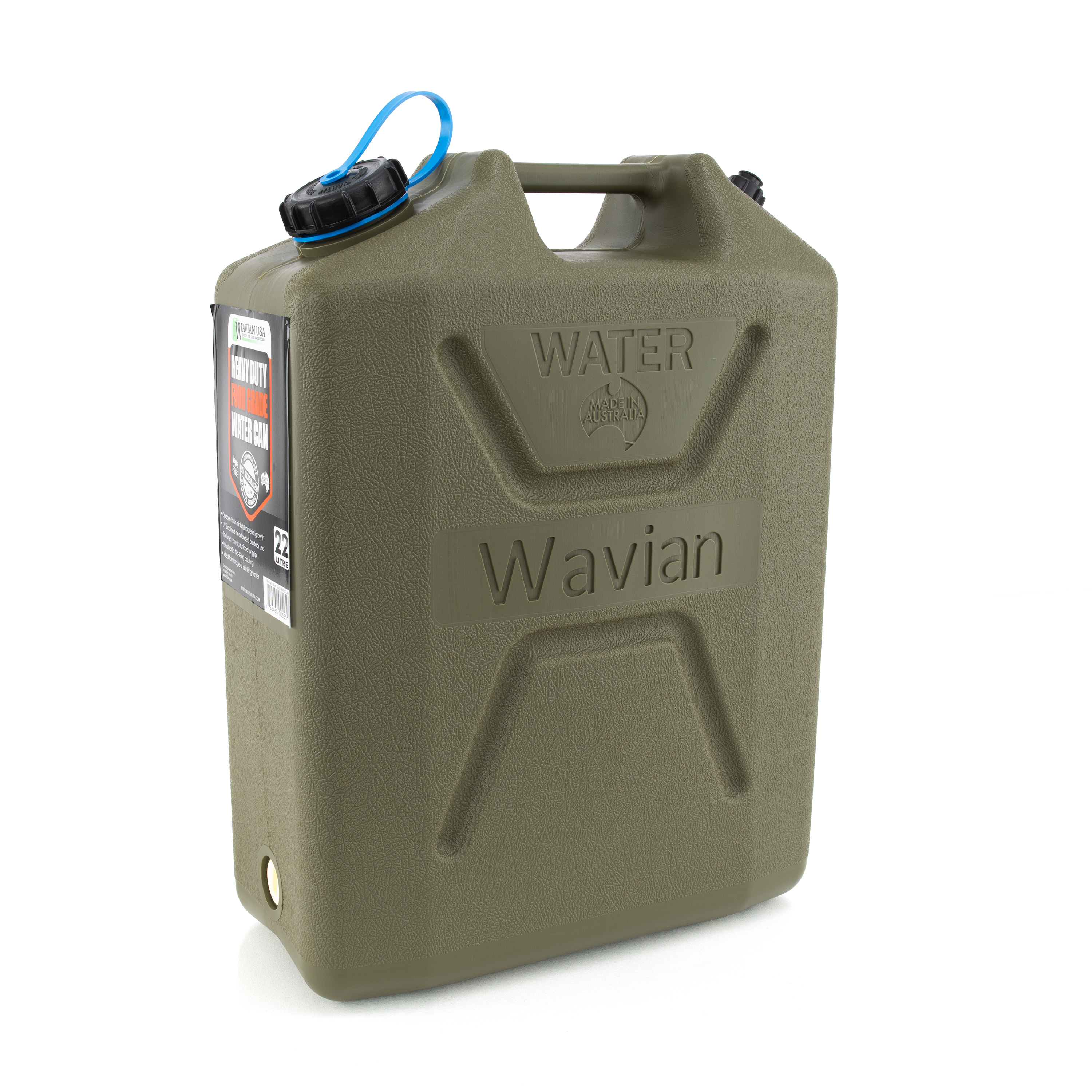 Buy Wavian Water Can OD Green - 5.8 Gallon (22 Liter) for